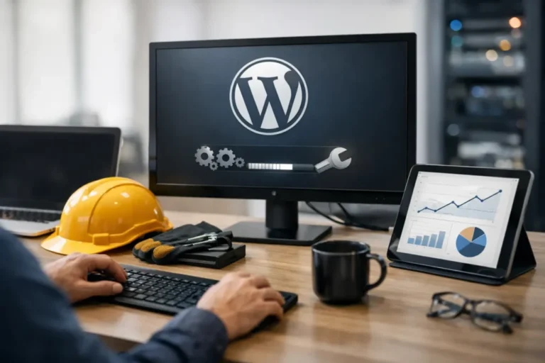 Onderhoud van een WordPress-website voor bedrijven